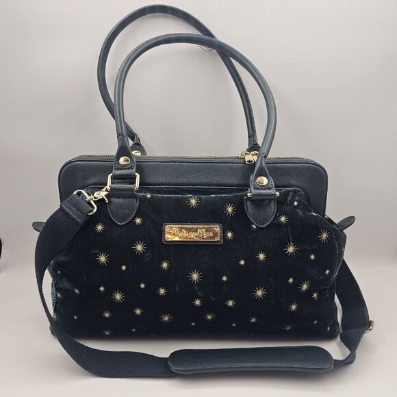 House Of Flynn Handbags - House of Flynn Purse Camera Bag Travel Shoulder Bag Hand Bag Green Velvet LARGE